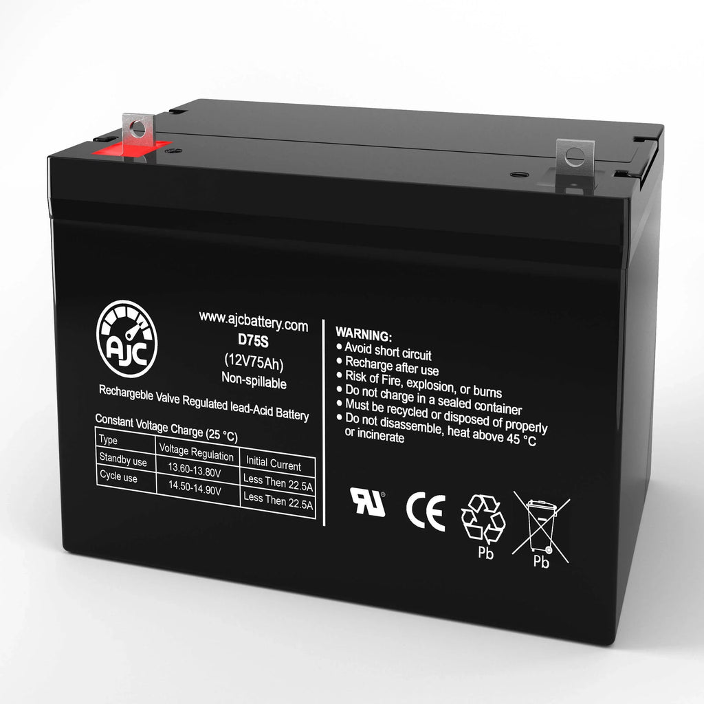 Wheelchair Rehab Is This AJC Replacement Brand Battery an Quantum 75Ah - 12V R-4000