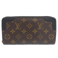 Monogram Retiro Round (Good) Zippy Pre-Owned Noir M61855 Wallet Long