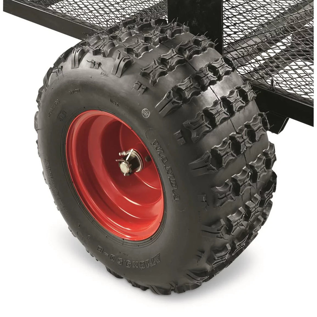 Trailer, with Heavy Gear Duty Carrier ATV Wheels, Carts Guide Utility Cargo