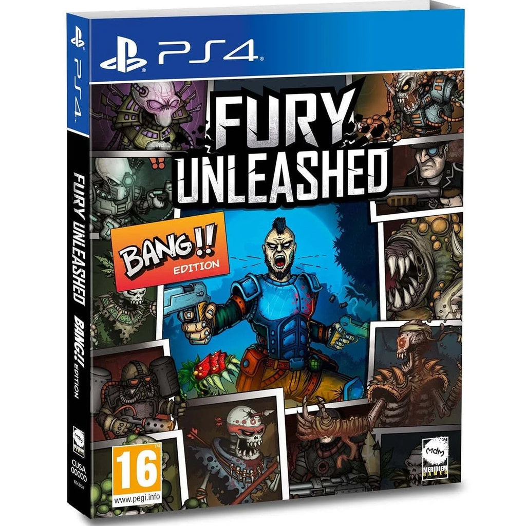 Bang!! Unleashed PlayStation [ NEW Sealed PS4] 4 RARE Edition Fury Brand -
