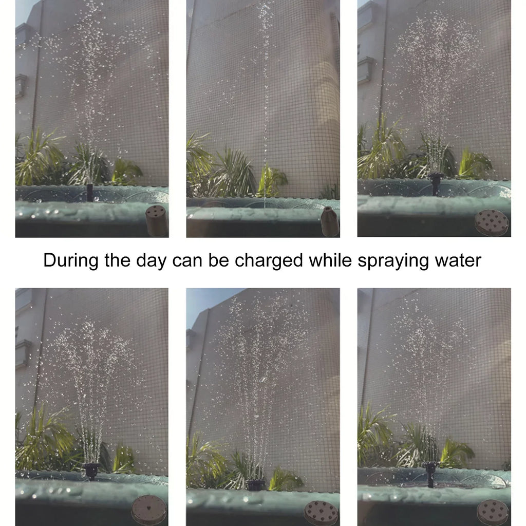 Pool Efficiency Pump Pond exterior High Landscaping Garden Powered Bird Professional for Solar Solar Fountain Bath Goldmeet Fountain