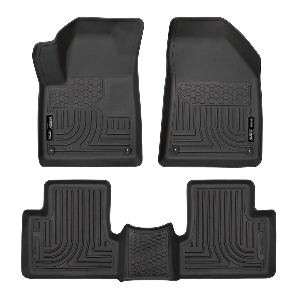 by 2nd Weatherbeater RealTruck & Seat with Front 2015-20 Mats Husky Compatible Cherokee Jeep Floor