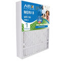 WICKED FC100A1037 MERV AIRX CLEAN FILTERS Air Premium AIR. Compatible 8 Filter with Honeywell Filter Single USA Furnace 5 Made & Comparable to Filter FPR 20x25x5 by 1 20x25x5 700 MPR
