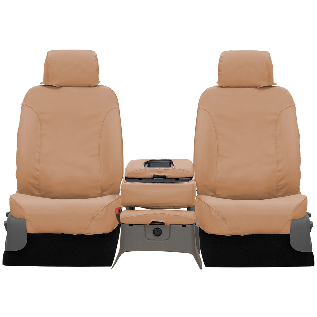 Seat Fit 2013-2014 F150 SUPER CAB, Models Custom for Cover F150 Row select: Covercraft SeatSaver - Front Select Fits (Tan) 2011-2012 Polycotton F-150