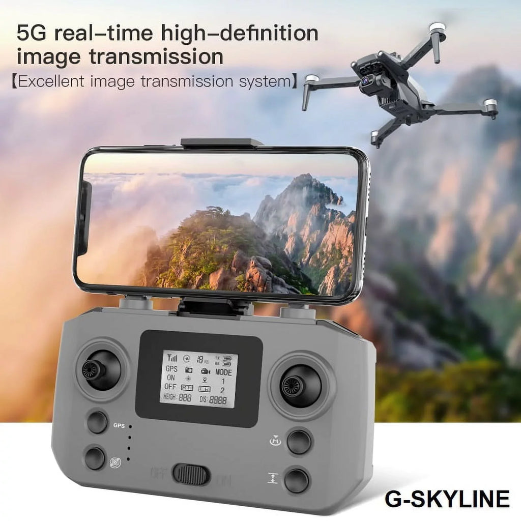 Power Camera Brushless 5G L600 Dural G-SKYLINE Full PRO Drone 3Km 4K FPV distance RC GPS
