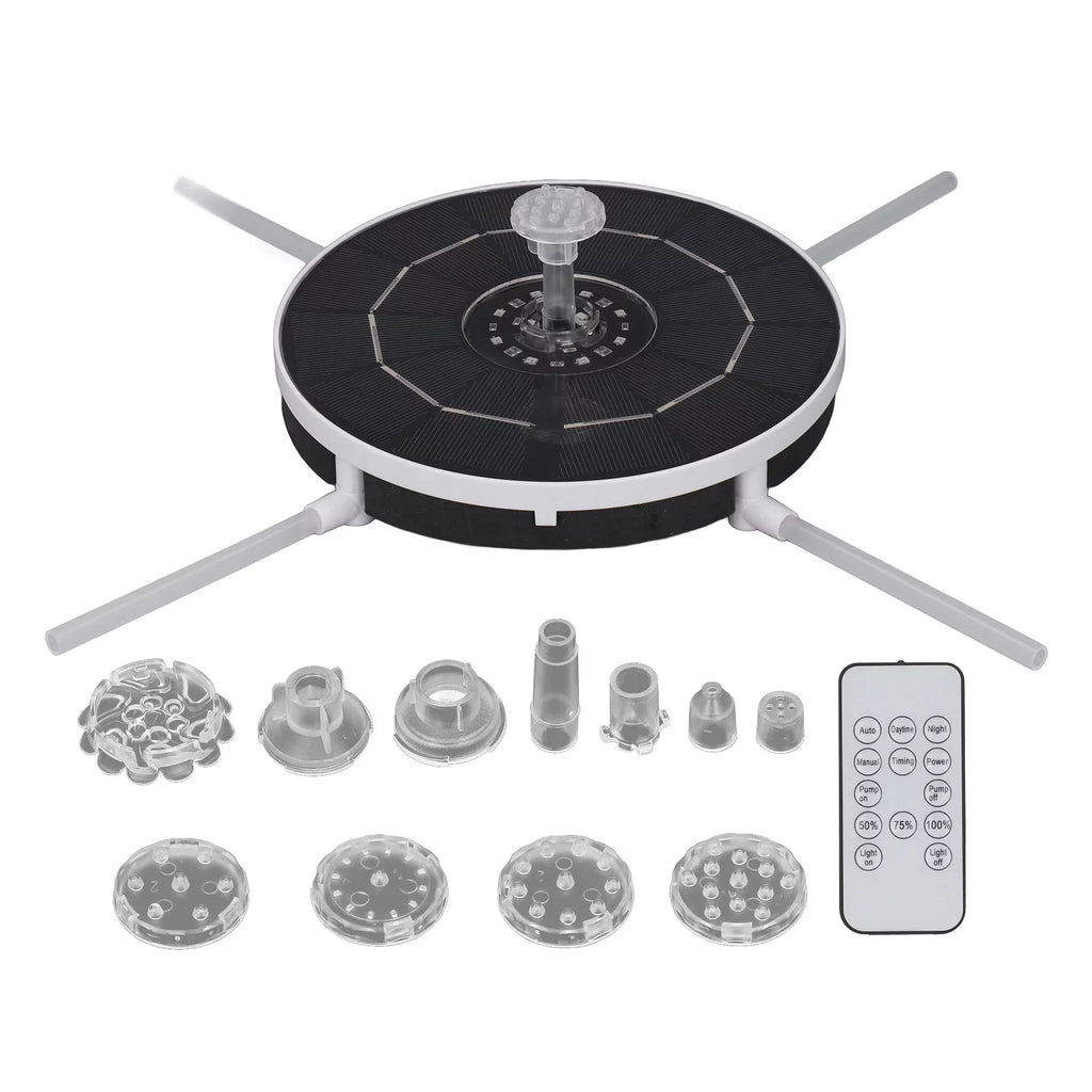 Pool Efficiency Pump Pond exterior High Landscaping Garden Powered Bird Professional for Solar Solar Fountain Bath Goldmeet Fountain