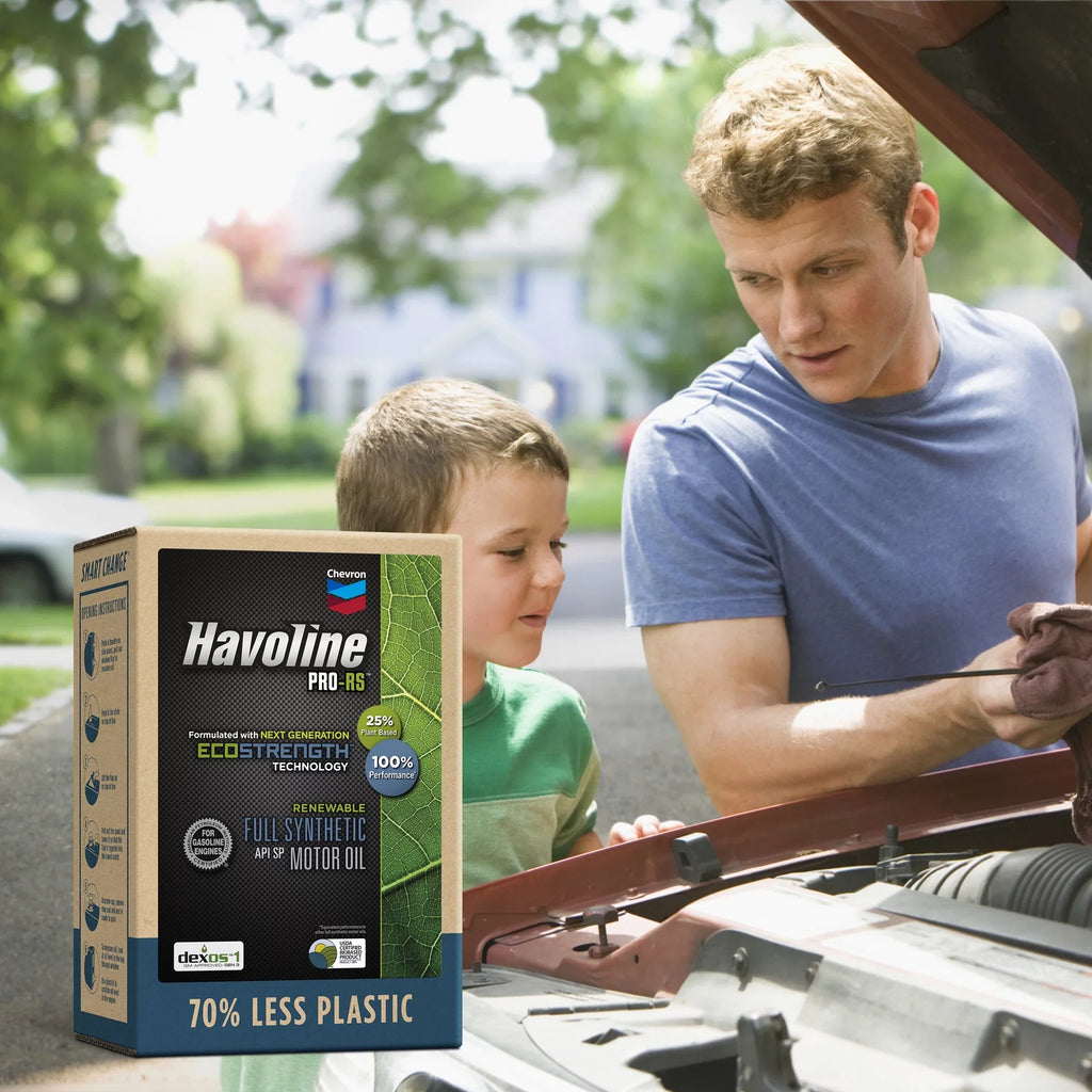 Havoline Renewable Smart Motor Change 6Q Oil 5W-20, Synthetic PRO-RS Box