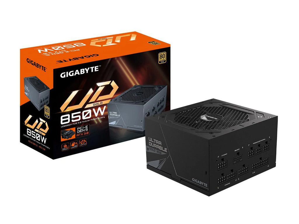 PCIe Power GIGABYTE Ready, Certified, PG5 GP-UD850GM Rev2.0 Fully 80 850W Supply 5.0 Plus Gold Modular