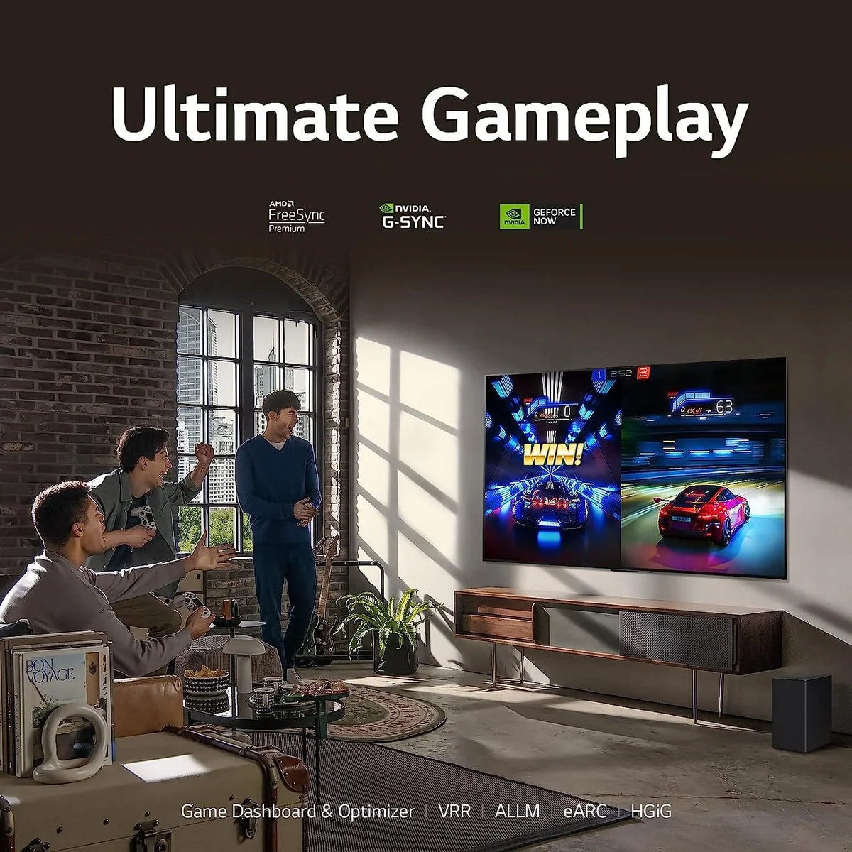 Wireless OLED (2023) with Inch TV UHD Subwoofer Soundbar Smart with OLED55C3PUA 4K Atmos 3.1.3ch LG Dolby a 55 with Atmos and evo SC9 Dolby LG