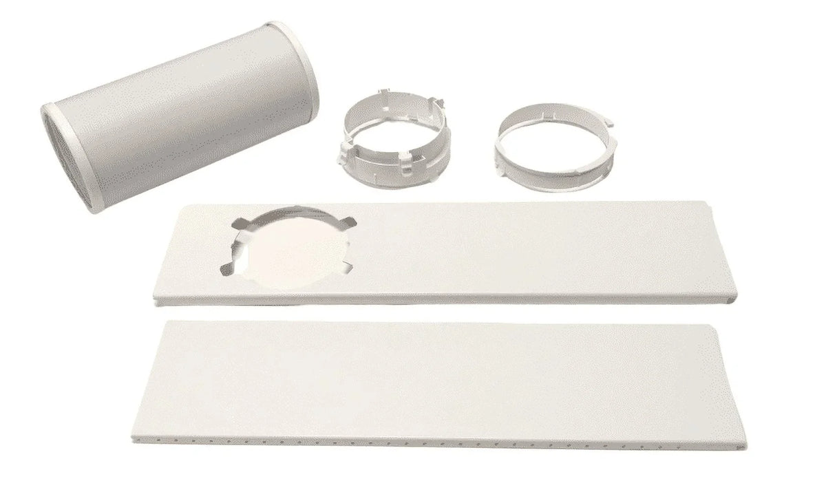 AC Window OEM Shipped With Toshiba Originally RAC-PD1411CWU Kit Conditioner Air White Exhaust RACPD1411CWU,