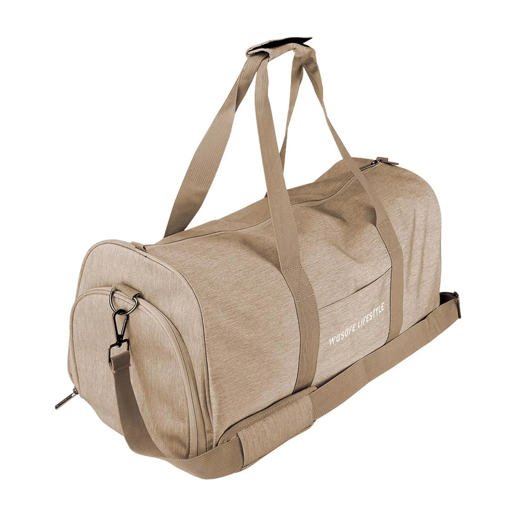 Sports Golf exterior Travelling for Gym Fishing Duffel Lightweight Nylon Men exterior Bag Bag Basketball Yoga Activities Durable Women Brown Bag