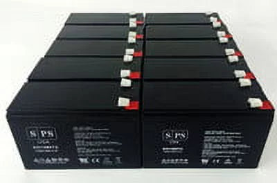 (SG1290T2) (10 Pack) 12V PC Replacement SPS 9Ah Merida (Terminal Battery Brand 500 for T2)