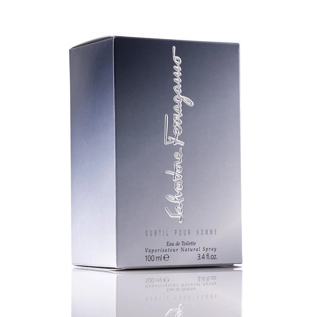 *EN pour Salvatore de Ferragamo Toilette 3.4 oz fl Homme Subtil Eau