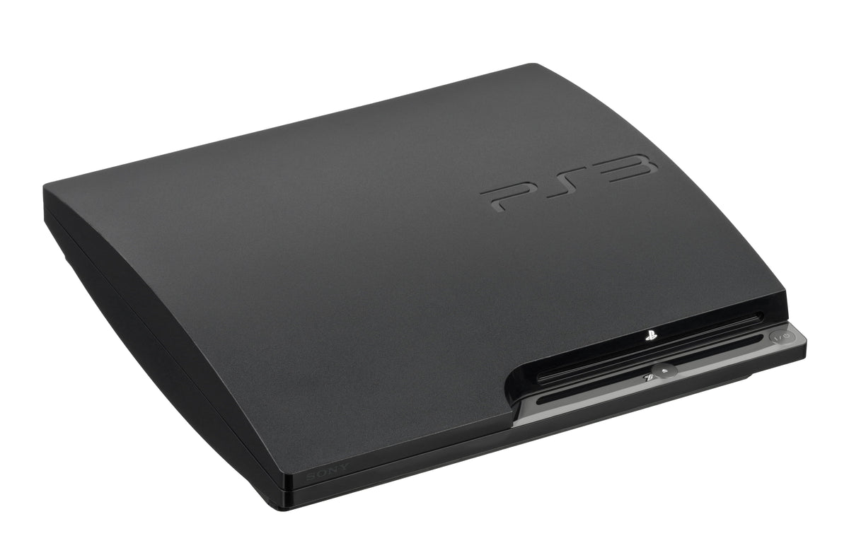 Slim Controller 3 Console HDMI Restored Video 120GB PlayStation (Refurbished) Game PS3 Black