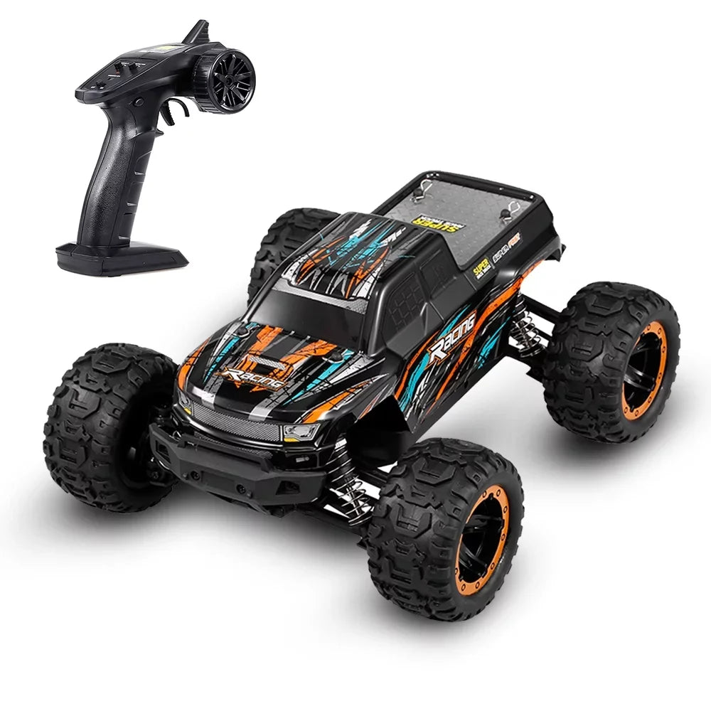 16889 High 1/16 Adult Linxtech 2.4G 30km/h Car Kids RC Speed Car Toy Car Orange 4WD for