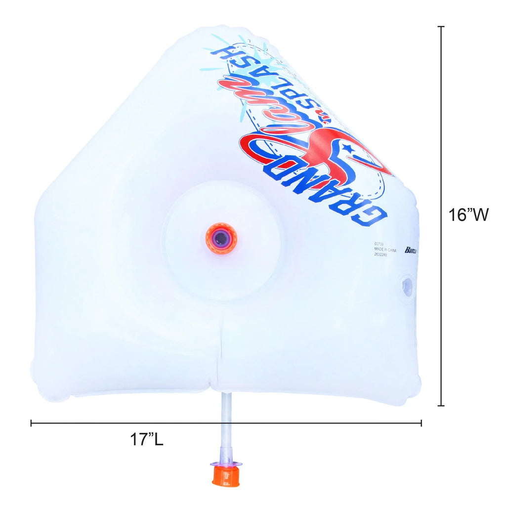 Sports Splash - + Ages Bat Sprinkler Kids Slam Plate & - Batting Home & Bases, liquid Practice, Game 2 Balls Banzai 3 Tee Plastic + Includes , Baseball Backyard & Plastic