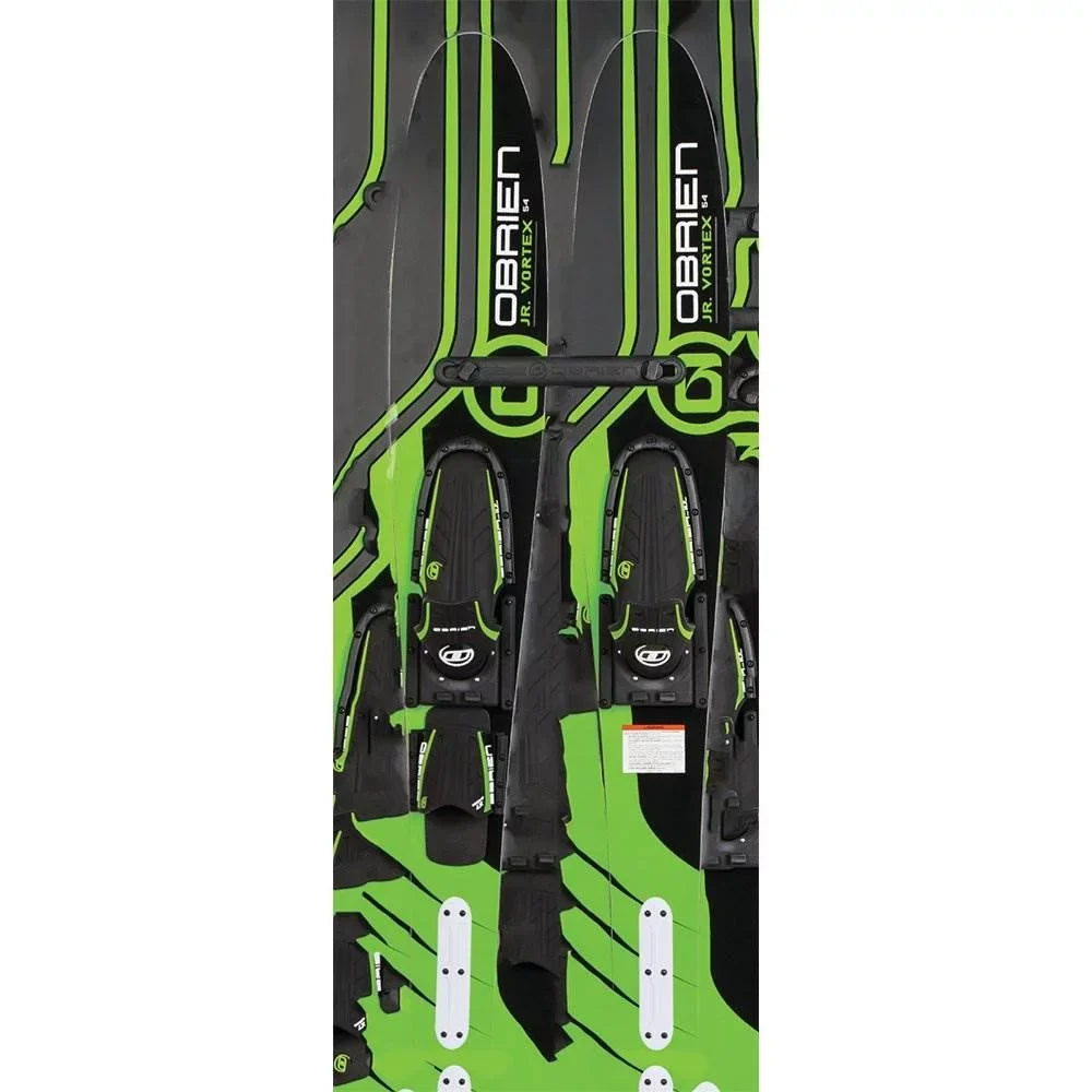 OBrien Combo (6 7, Green 2-Mens Kids dimension Skis, dimension Adjustable liquid Pack) 54"