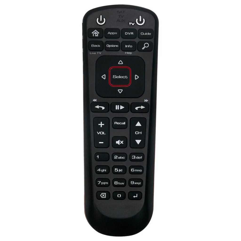 SAT Receiver Mode w Dish 52.0 Control for Satellite Replaced AUX New Remote TV