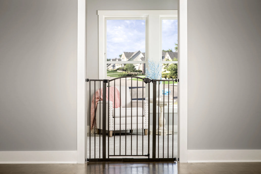 Gate, Months, Age Extra Bronze Group 24 Baby 6 Décor Gate Arched Baby Tall Safety to Regalo