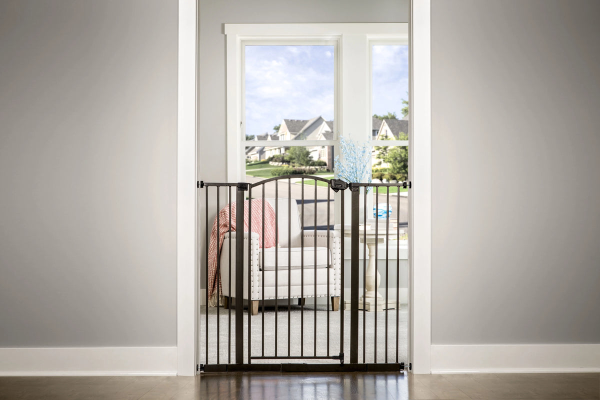 Gate, Months, Age Extra Bronze Group 24 Baby 6 Décor Gate Arched Baby Tall Safety to Regalo