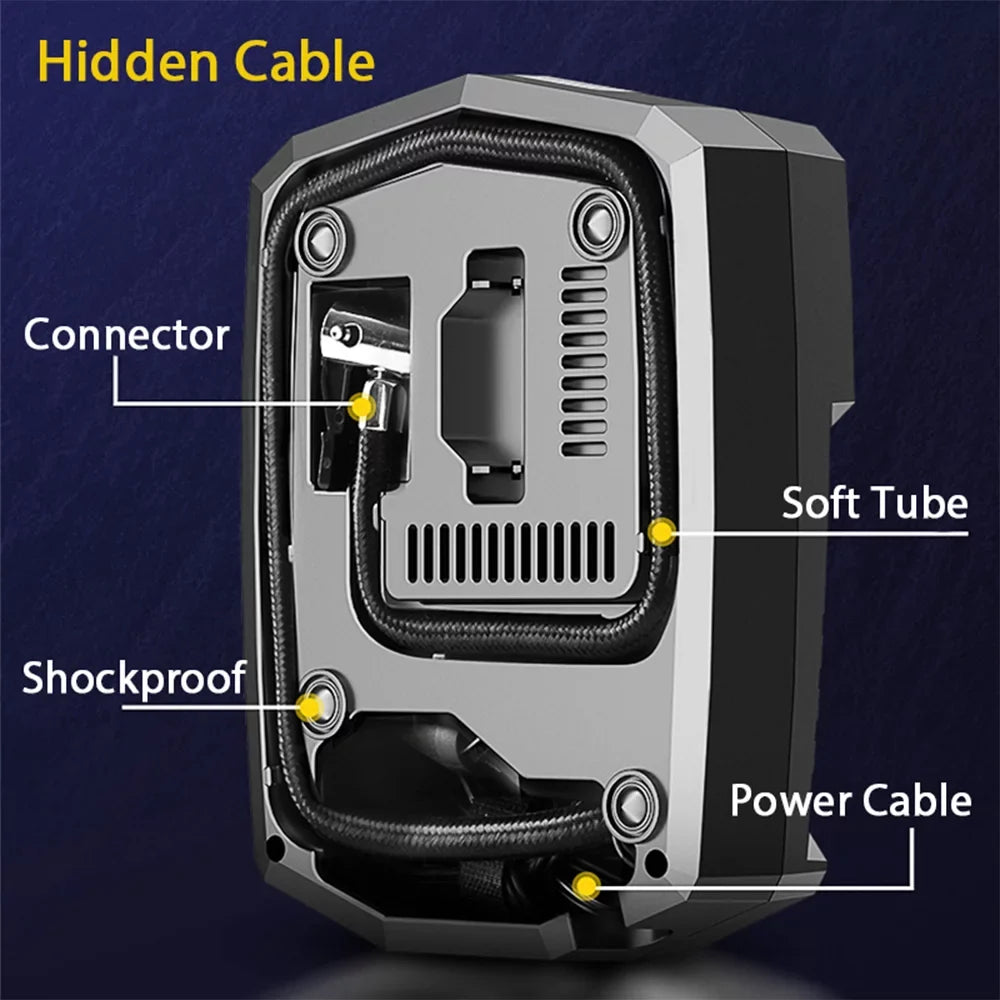 and for Pump Inflatables Shinysix Compressor DC Tire Portable Air 12V Inflator Pump Other Ballon, Digital Car,