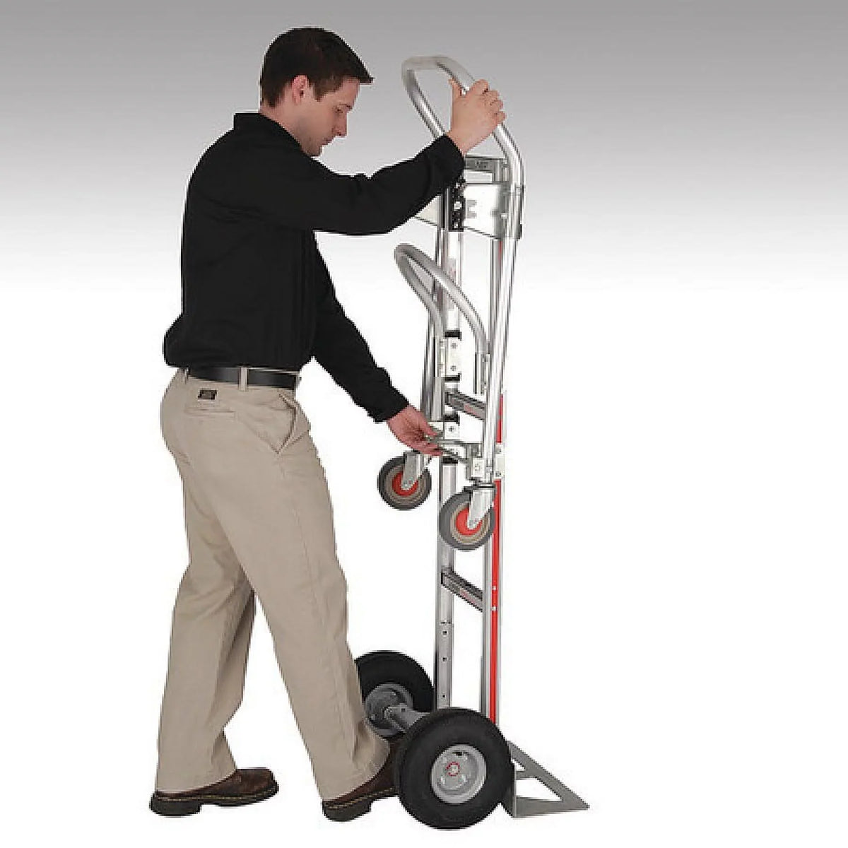 Hand in. GMK81UA4 Wheels Convertible Pneumatic 10 Gemini Magliner 500 lbs - Senior Truck