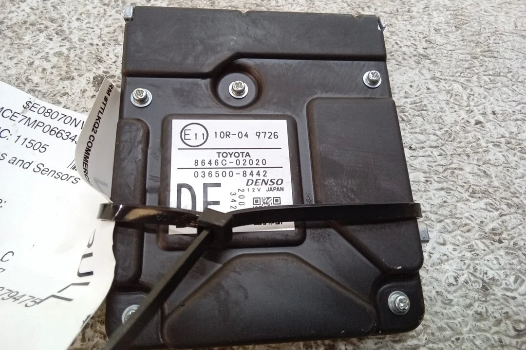 2021 (Good) OEM Front 8646C02020 Windshield Lane Pre-Owned Camera Corolla Departure