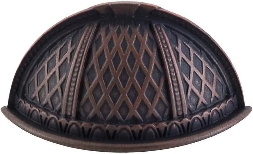Center 1/2" Finish: Bronze 2 Cup Pull Tuscan Trevi