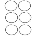 Namura, 3 fits Bore Piston Kawasaki Many Ski 80mm 1100 LIST Jet for Standard Kits SEE 1996-2003 Ring NW-20002R,