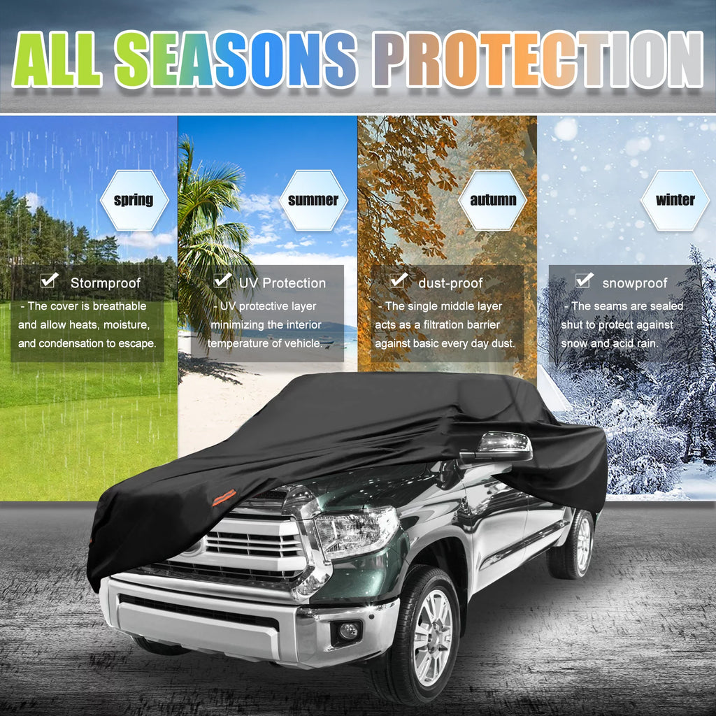 Truck for Cover 05-2021 Cab Cab Extended Crew Pickup Black 4-Door Tacoma