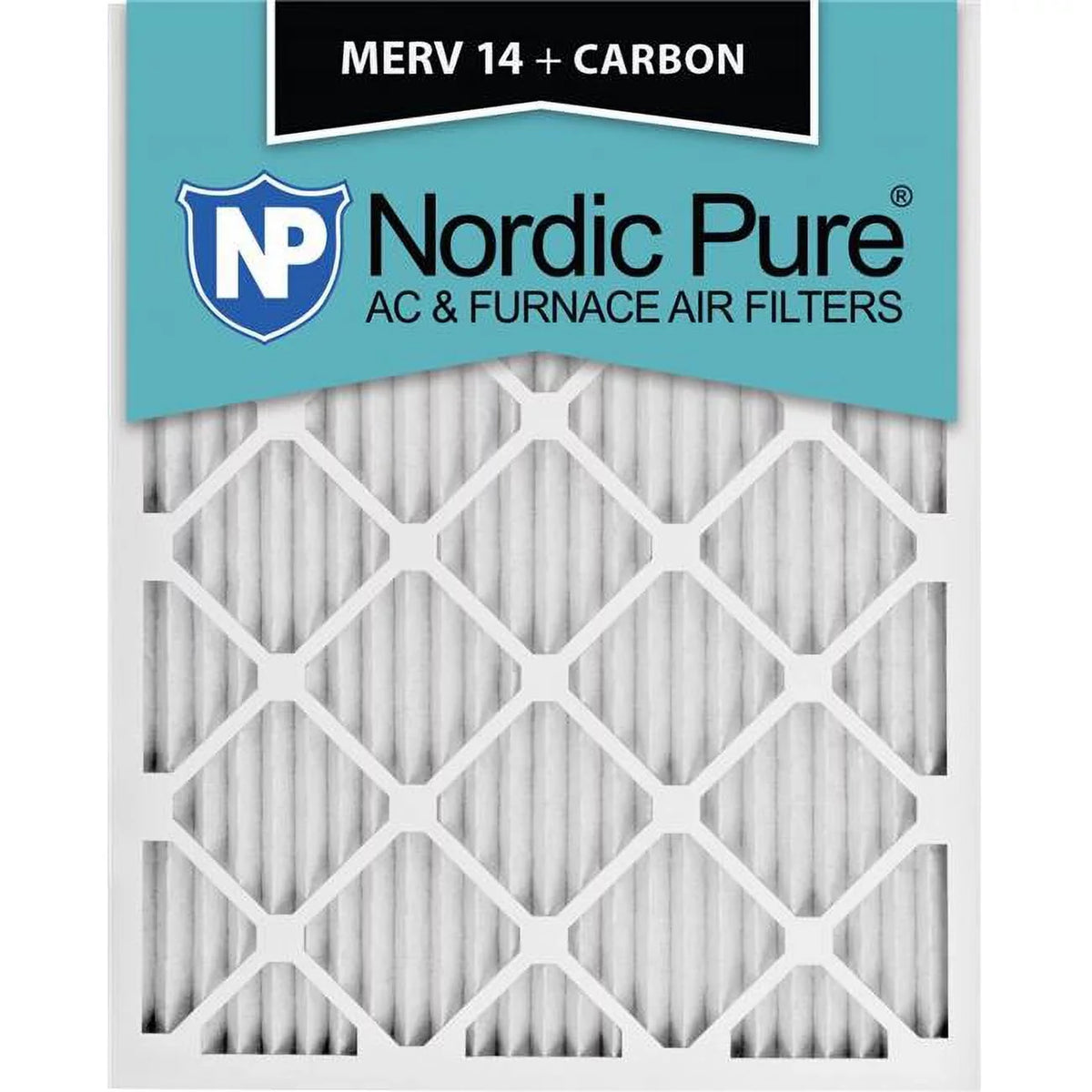 22 1 14 x AC MERV 6 14x22x1ExactCustomM14-C-6 - of Exact Plus 14 Pack Filters, Pure Furnace Nordic in. x Carbon