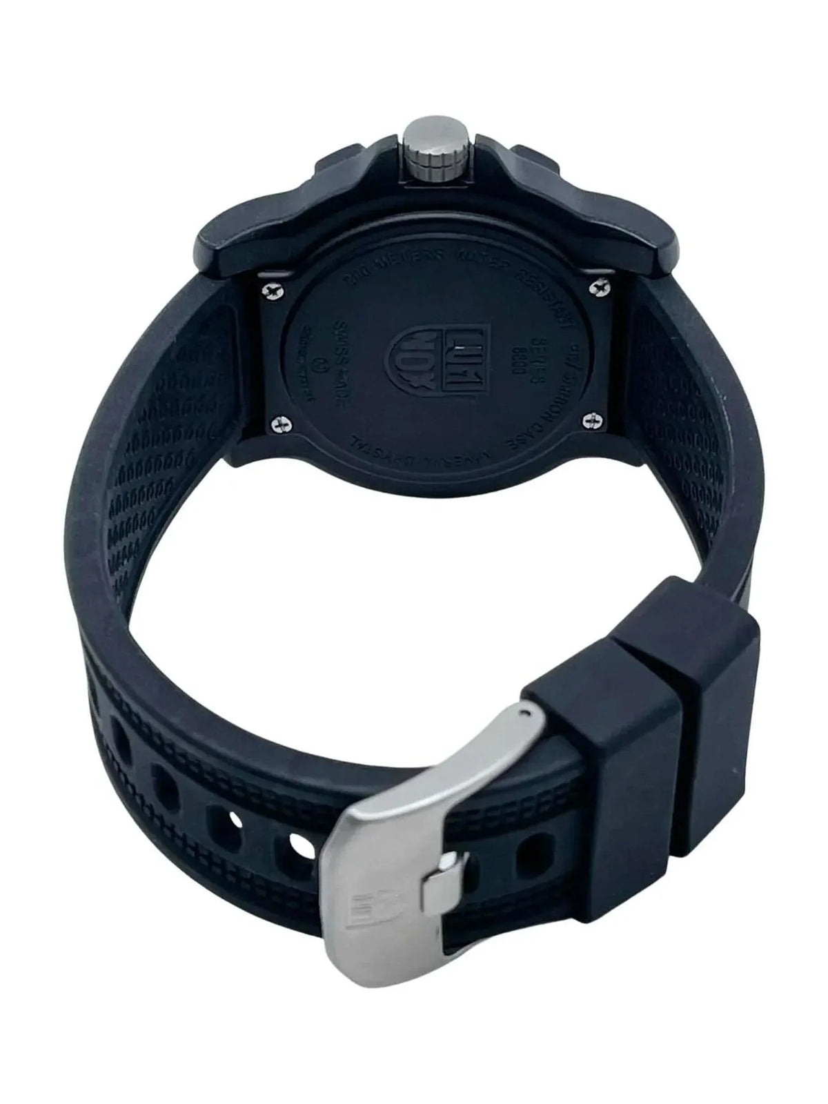 XL.8813.LM 44mm OPS Watch Quartz Luminox Black Pre-owned Seal (Good) Mens Navy