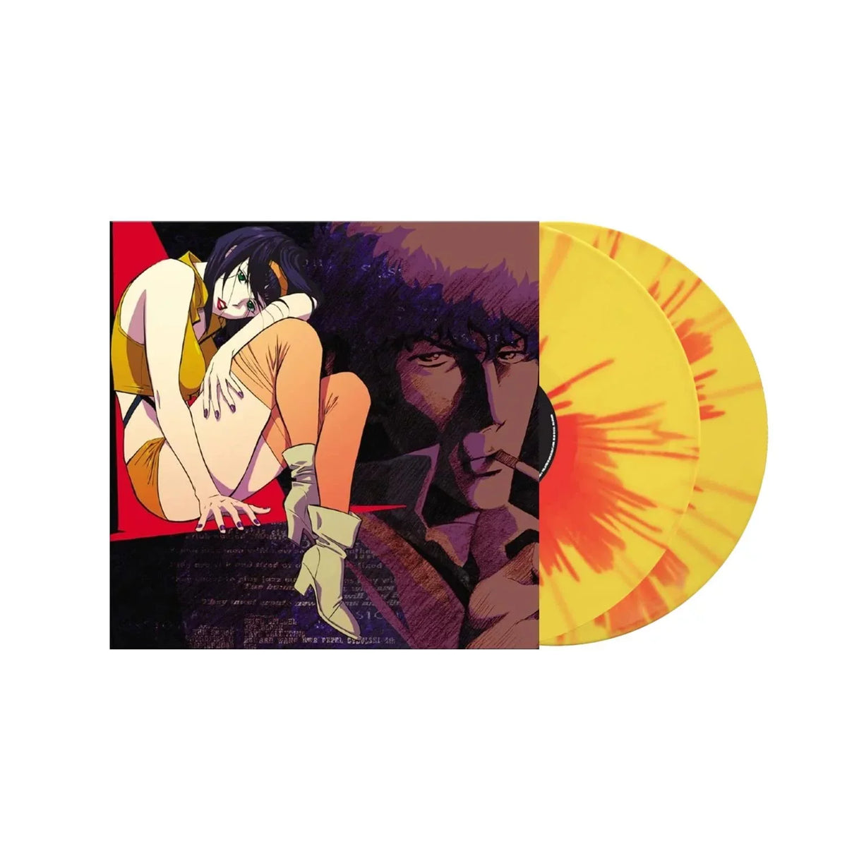 Motion Red 2xLP Cowboy Soundtrack) Bebop (Original Color Yellow Exclusive Splatter Vinyl