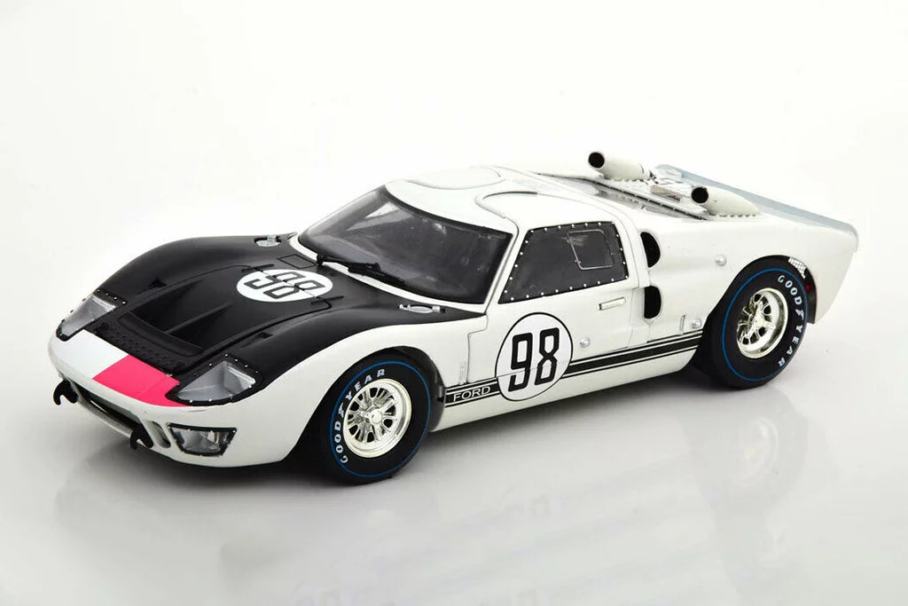 Model Diecast - Car Shelby scale White 1966 II #98, SC415W Collectibles 1/18 Shelby Toy GT-40 - MK