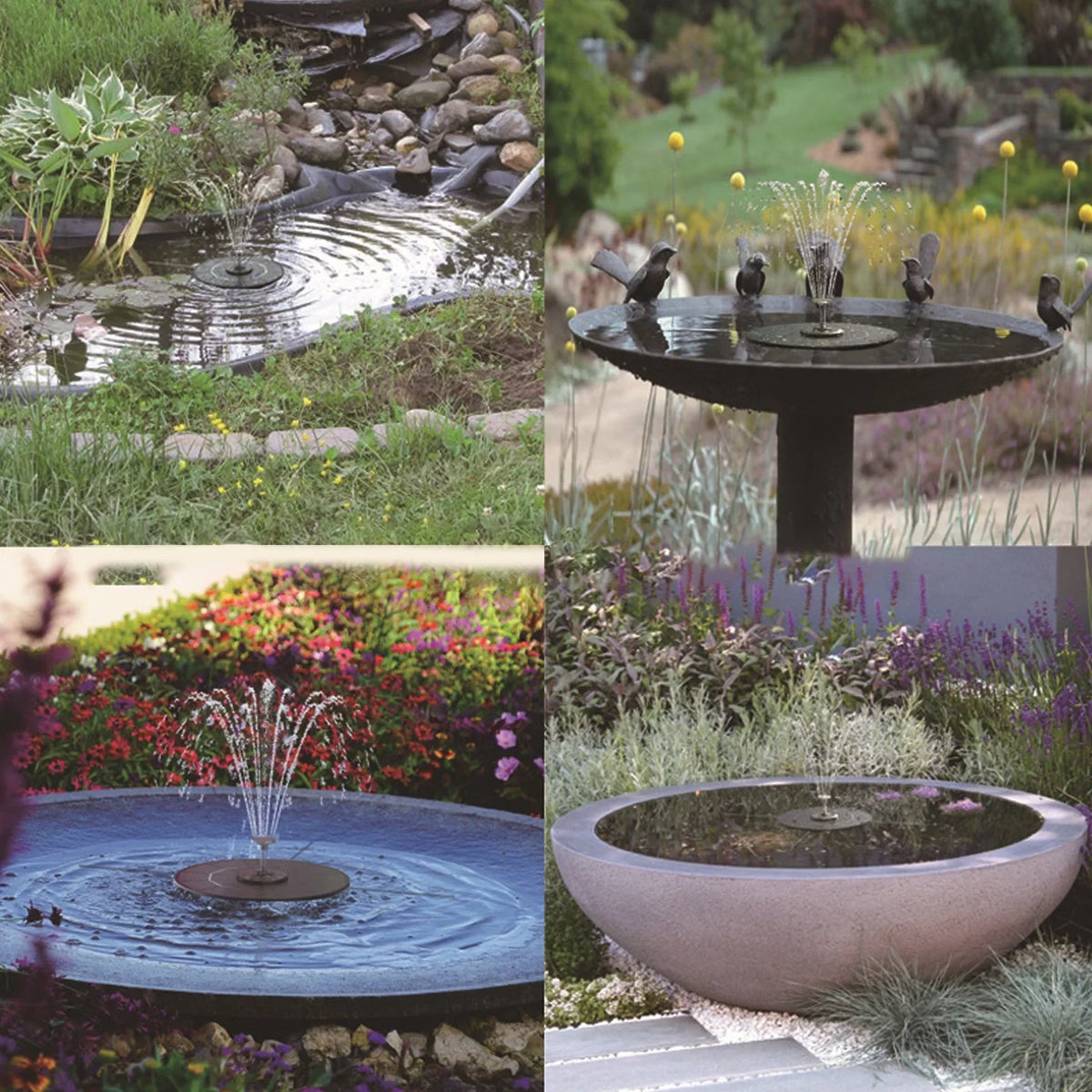 Pool Efficiency Pump Pond exterior High Landscaping Garden Powered Bird Professional for Solar Solar Fountain Bath Goldmeet Fountain