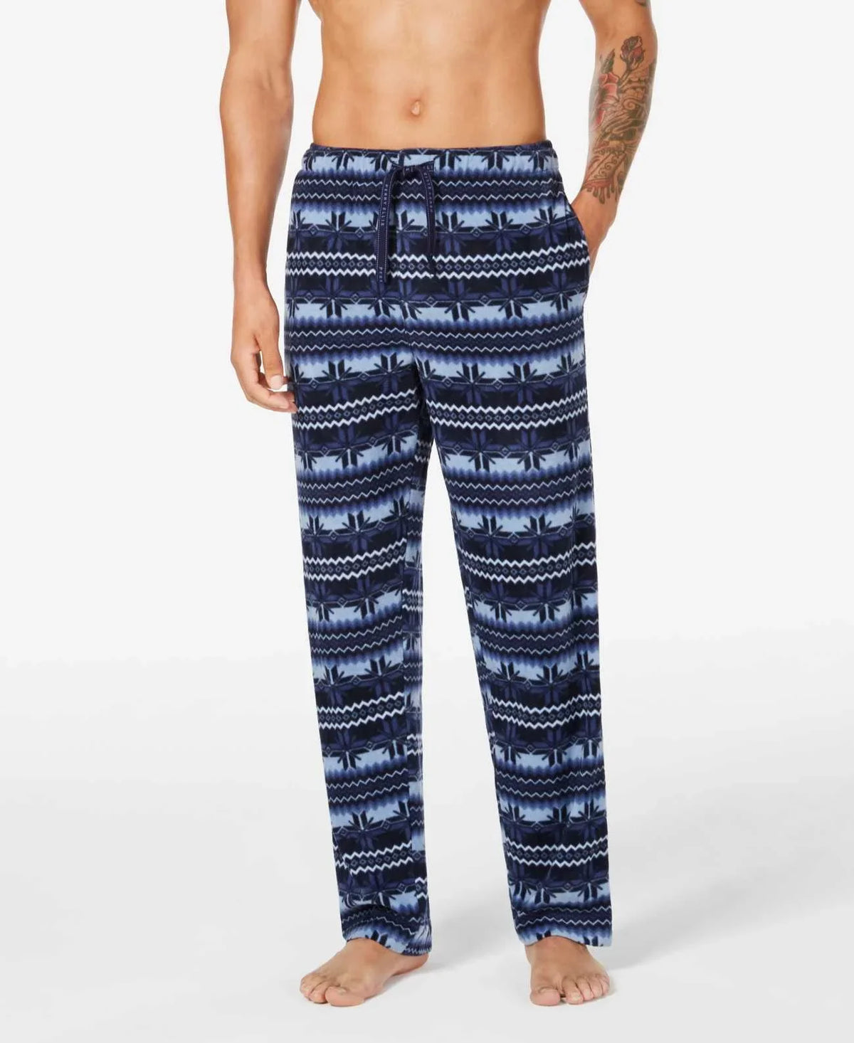 Pant S Navy Fleece Sleep Lounge Ellis Perry Mens