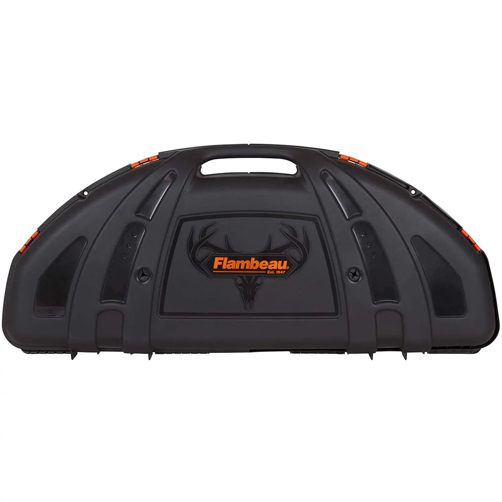 Compound Case, 47.5 Bow Safe Plastic, inches Flambeau Black, Shot Outdoors,