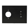 Black Trim 2125510 x Switch Panel Plastic Boat Lowe Inch 7 | 5