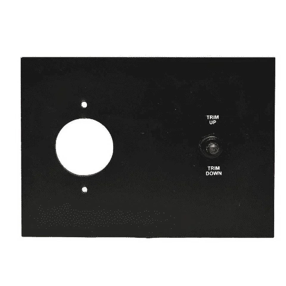 Black Trim 2125510 x Switch Panel Plastic Boat Lowe Inch 7 | 5
