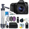 Kit Lens Expo 16GB Basic 80D with 18-55mm Canon Camera + EOS DSLR