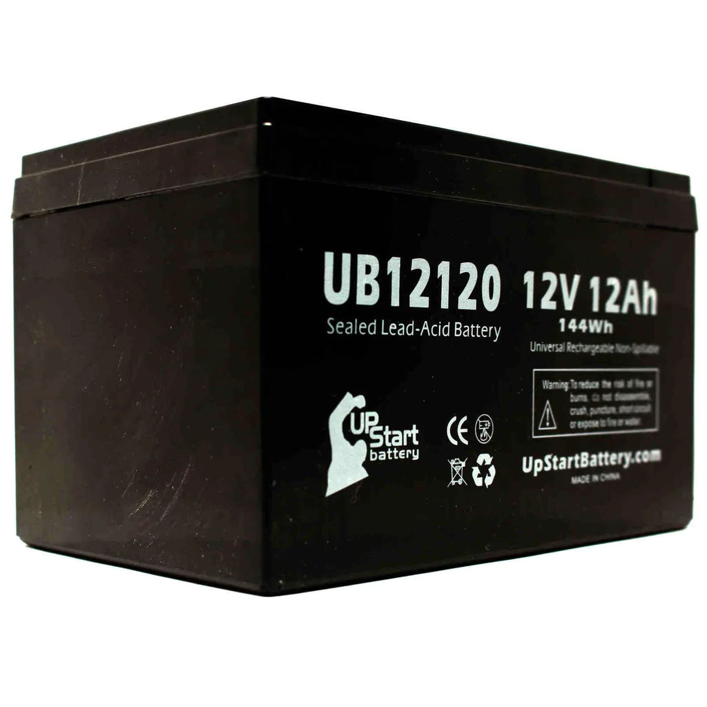 F1 SEA-DOO Acid Replacement - Pack (12V, - UB12120 SLA) F2 12Ah, SeaScooter AGM, Battery Lead Terminal GTI 6 to Battery 3x Sealed Adapters Terminal, F1 - 12000mAh, Includes Universal