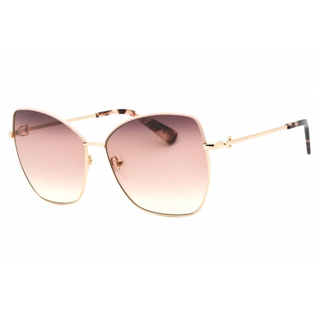 LO Gold Sunglasses 774 / SL Rose Peach Brown LONGCHAMP 156