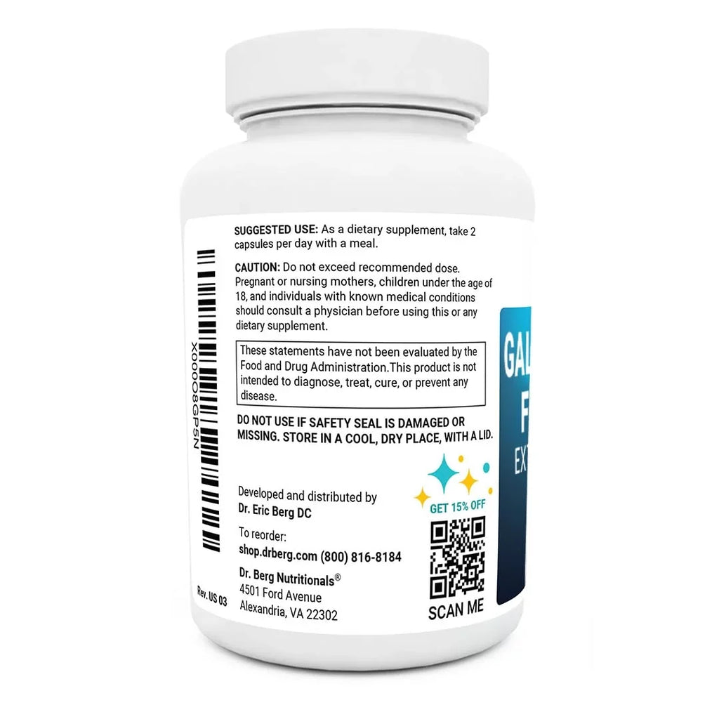 Berg Dr. Gallbladder Strength, 90 Formula Capsules Extra
