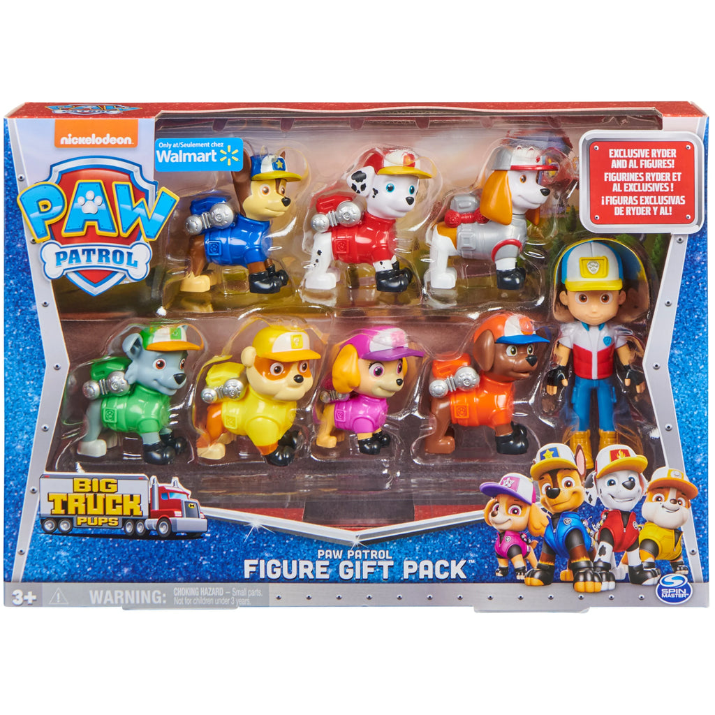 Piece Patrol, Truck Pups PAW Figure Pack Gift 8 Big
