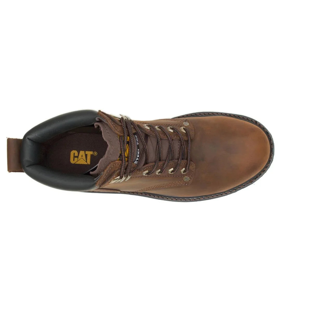 Boot Shift Steel Men Caterpillar Work Brown Dark Second Toe
