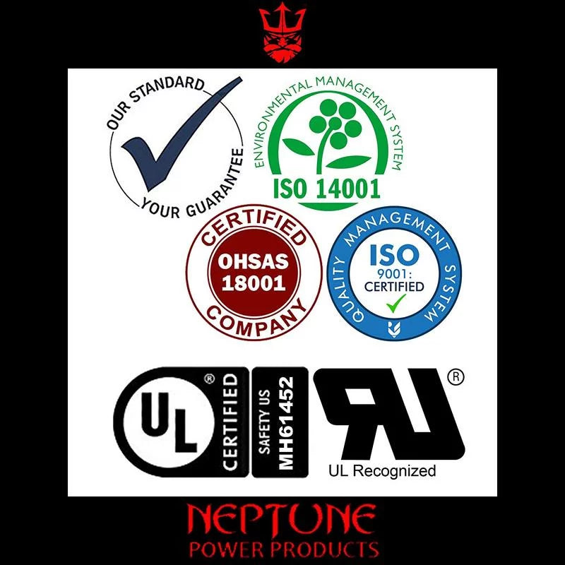Battery by Electric pack Scooter Replacement 500 12V 12Ah 3 - EVO Neptune