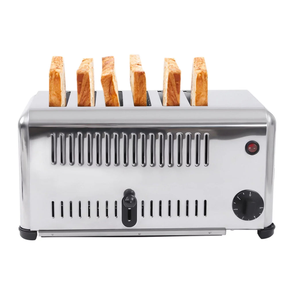 6-Slice 1680W Toaster TFCFL Bread Toaster Toaster Machine Electric Commercial Bagel