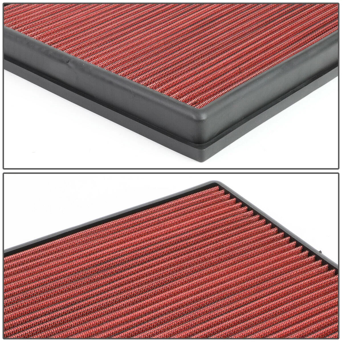 Drop-In Buick Chevy Filter Durable Dry Air 1.4/1.6/2.4 Panel 2011-2019 For Red