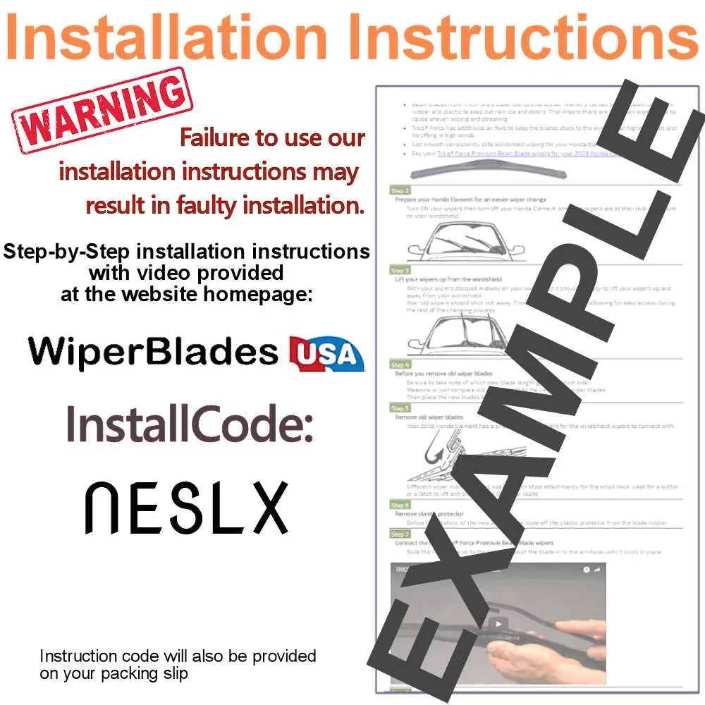 Wiper Blades Wipers 2019 WBUSA (Set XT5 3) Base Wiper of Beam w/Rear Cadillac