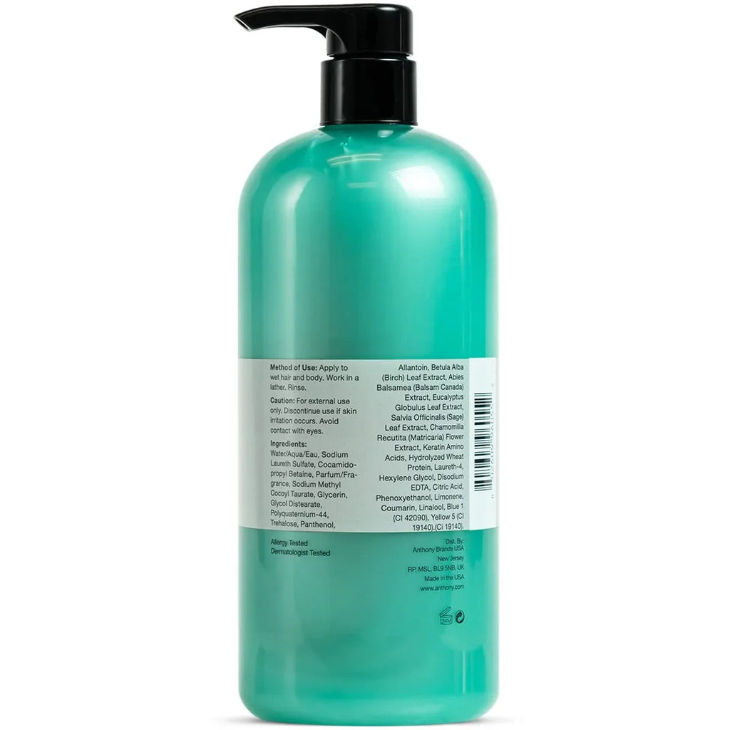 Body Hydrates Wash, and Soothes Rush Hair Hair Fl Refreshes, Formula Birch Balsam, Eucalyptus Body, and 32 Leaf, 2-In-1 Cleanses, Canadian Invigorating For Anthony and Contains Oz, Extract, That